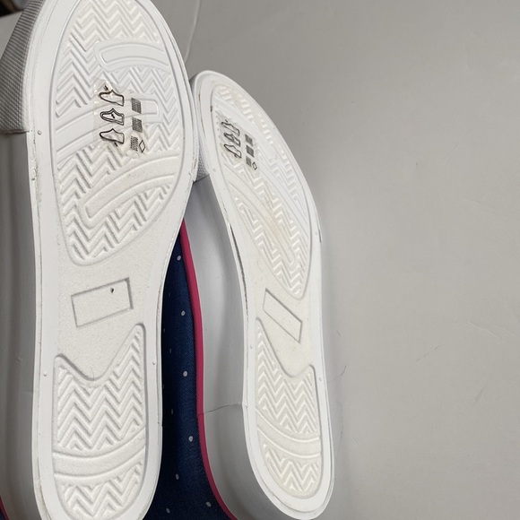 GYMBOREE Toddler Girls Hi-Top Sneakers Denim Blue/Rainbow Size 13 NWT - Picture 5 of 17